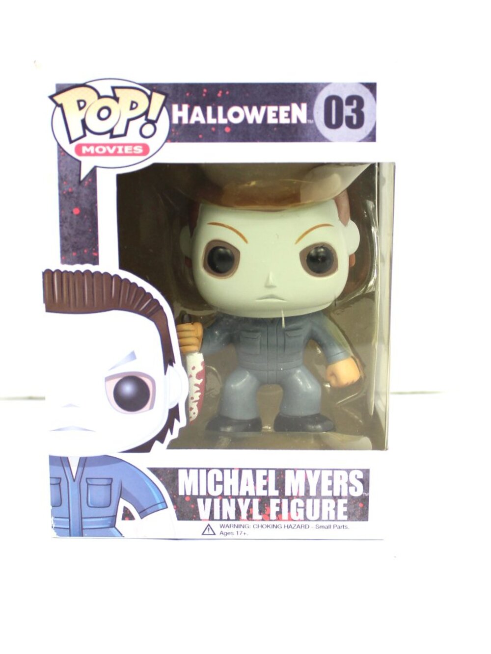 FUNKO POP HALLOWEEN MICHAEL MYERS VINYL FIGURINE #3 COLLECTIBLE NIP UNOPENED